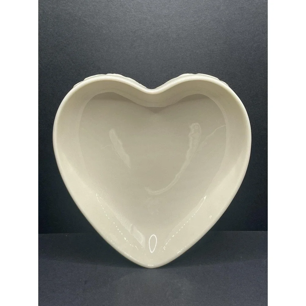 Lenox Rose Heart Trinket Jewelry Candy Dish. New. Perfect‎ Valentine's Day Gift